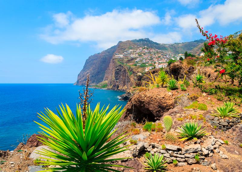 Steilküste auf Madeira