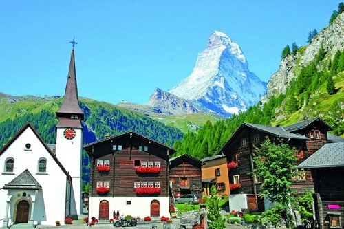 Zermatt und Matterhorn