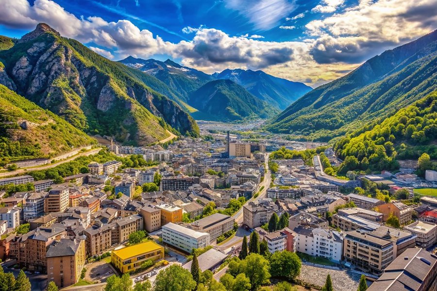 Fürstentum Andorra und pulsierendes Barcelona