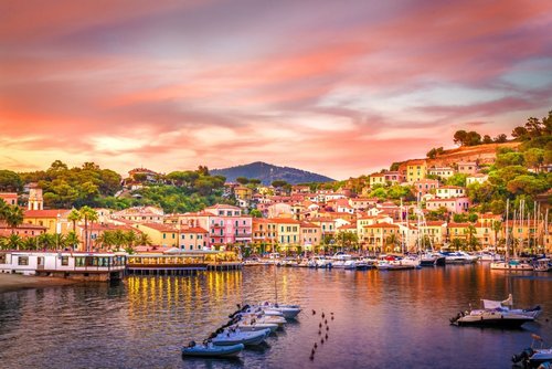 Elba, Capri und Ischia