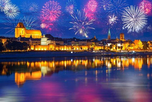 Silvester in der Kopernikusstadt Thorn