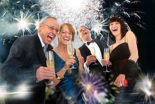 Silvester in Nordfriesland