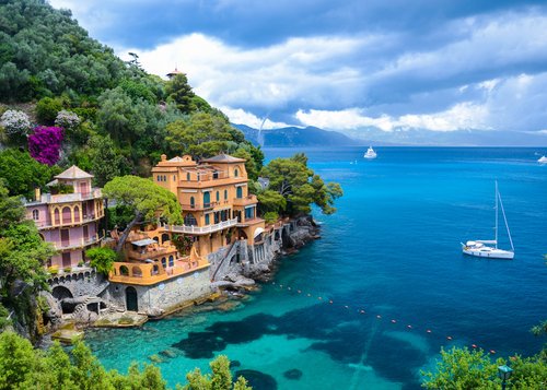 Italienische Riviera und Côte d`Azur