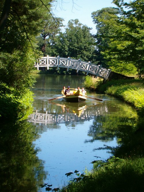 Gondelfahrt im Wörlitzer Park