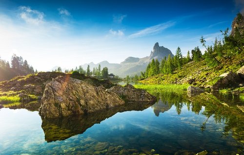 Imposante Dolomiten