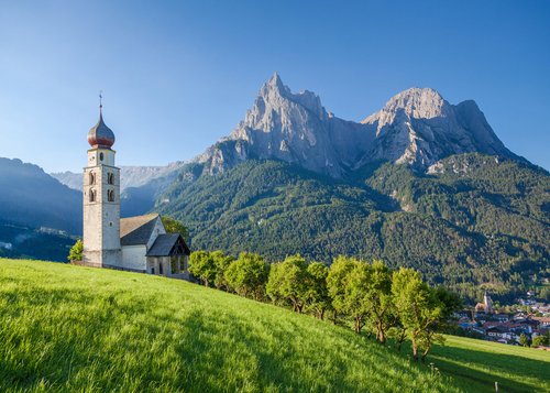 Frühling und Herbst in den Dolomiten