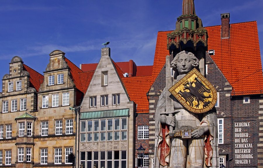 Jahreswechsel in der Hansestadt Bremen