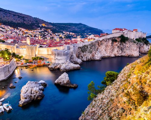 Dubrovnik und die goldene Küste Kroatiens Dubrovnik und die goldene Küste Kroatiens