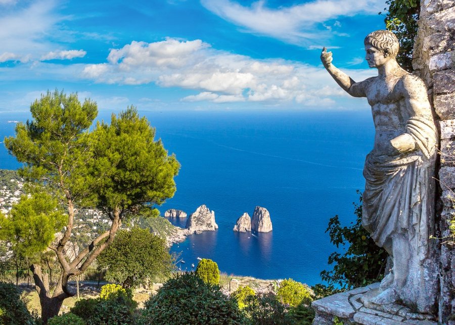 Elba, Capri und Ischia