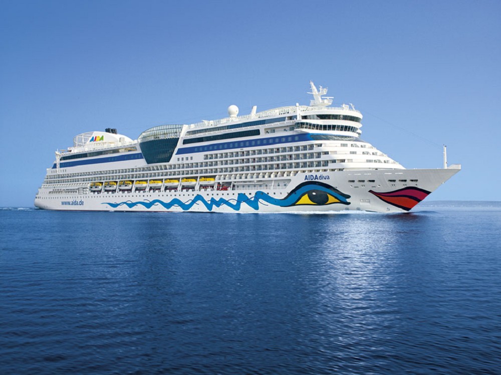 Liebeserklärung an die Ostsee mit AIDAdiva