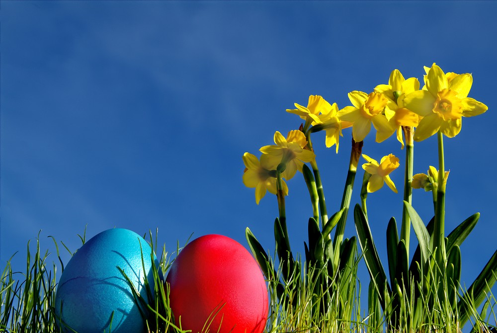 Ostern ins Blaue Ostern ins Blaue