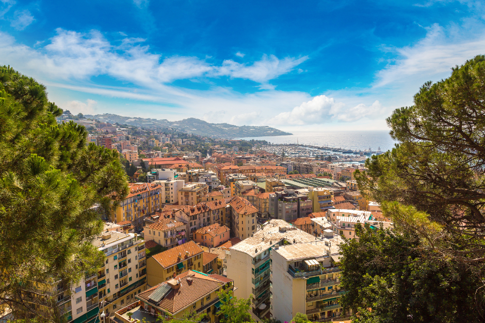 Italienische Riviera und Côte d`Azur Italienische Riviera und Côte d`Azur