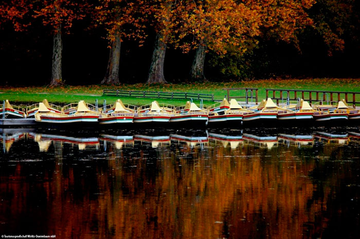 Gondelfahrt im Wörlitzer Park Gondelfahrt im Wörlitzer Park