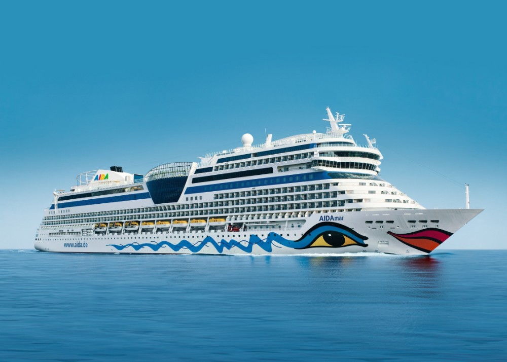 Kurztrip auf der Ostsee mit AIDAmar