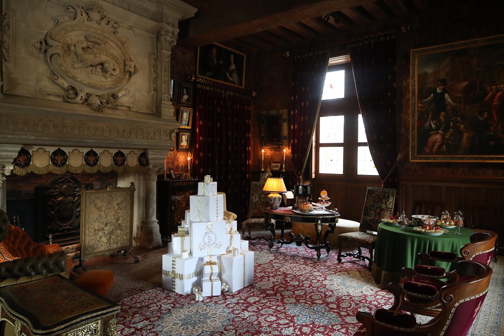 Weihnachtliche Schlösser der Loire