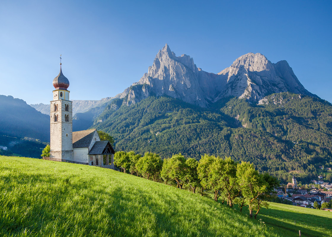 Frühling und Herbst in den Dolomiten