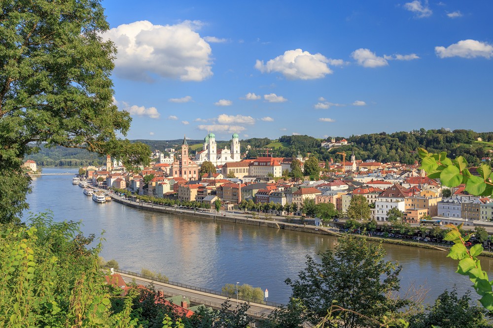 Passau und Dreiländereck