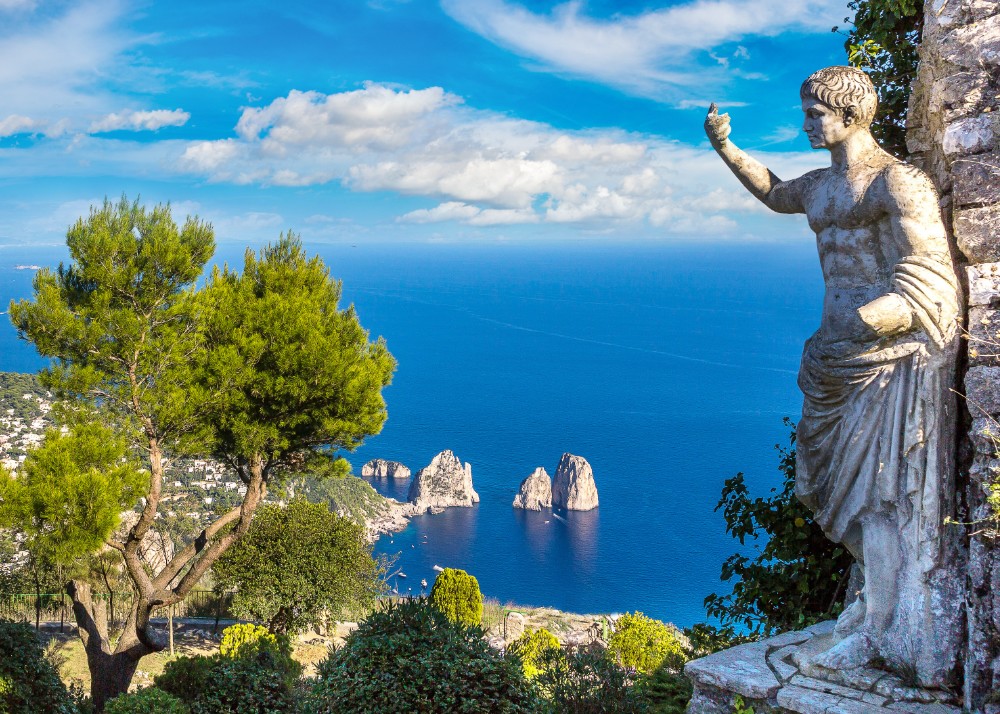 Elba, Capri und Ischia
